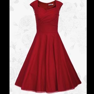 50s Style Swing Dress